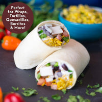 Toufayan Wraps ÃƒÂ¢Ã¢â€šÂ¬Ã¢â‚¬Å“ Wholesome Wheat 6 COUNT | NET WT. 11 OZ. (312g) - SANI-LLC