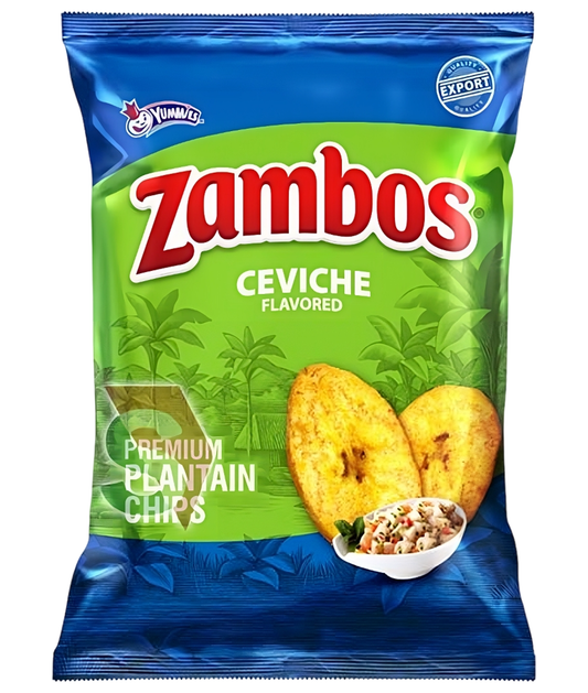 Zambos Plantain Chips – Delicious Plantain Chips originals || CEVICHE Premium Plantain chips || crunchy and delicious || (5.29 oz. /150g)