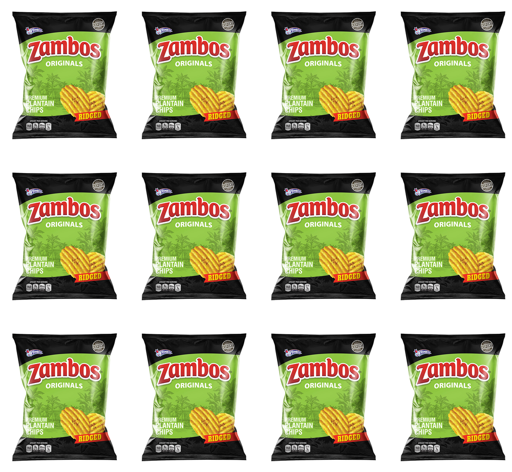 Zambos Plantain Originals Ridged 5.29oz Pack of 12