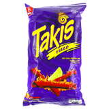 Barcel Takis Fuego Hot Chili Pepper & Lime Flavored Corn Tortilla Chips Snacks One 9.9 oz Bag (Pack of 01) - 1PaysLess