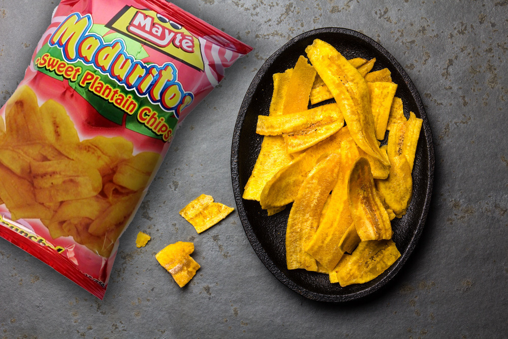 Mayte Maduritos || Sweet Plantain Chips || 3 oz / 85 g || Always Crunchy - 1PaysLess