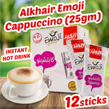 Alkhair Instant Cappuccino Mix Powder 10+2 Sticks 