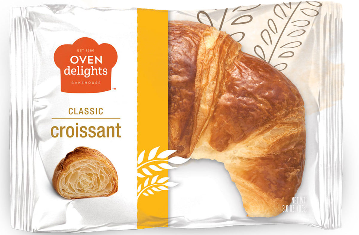 Oven Delights - Classic Croissant/Buttery/ Fresh/ yeasty that it will make your morning breakfast much more delicious - Bakehouse - 85g || 2.9oz