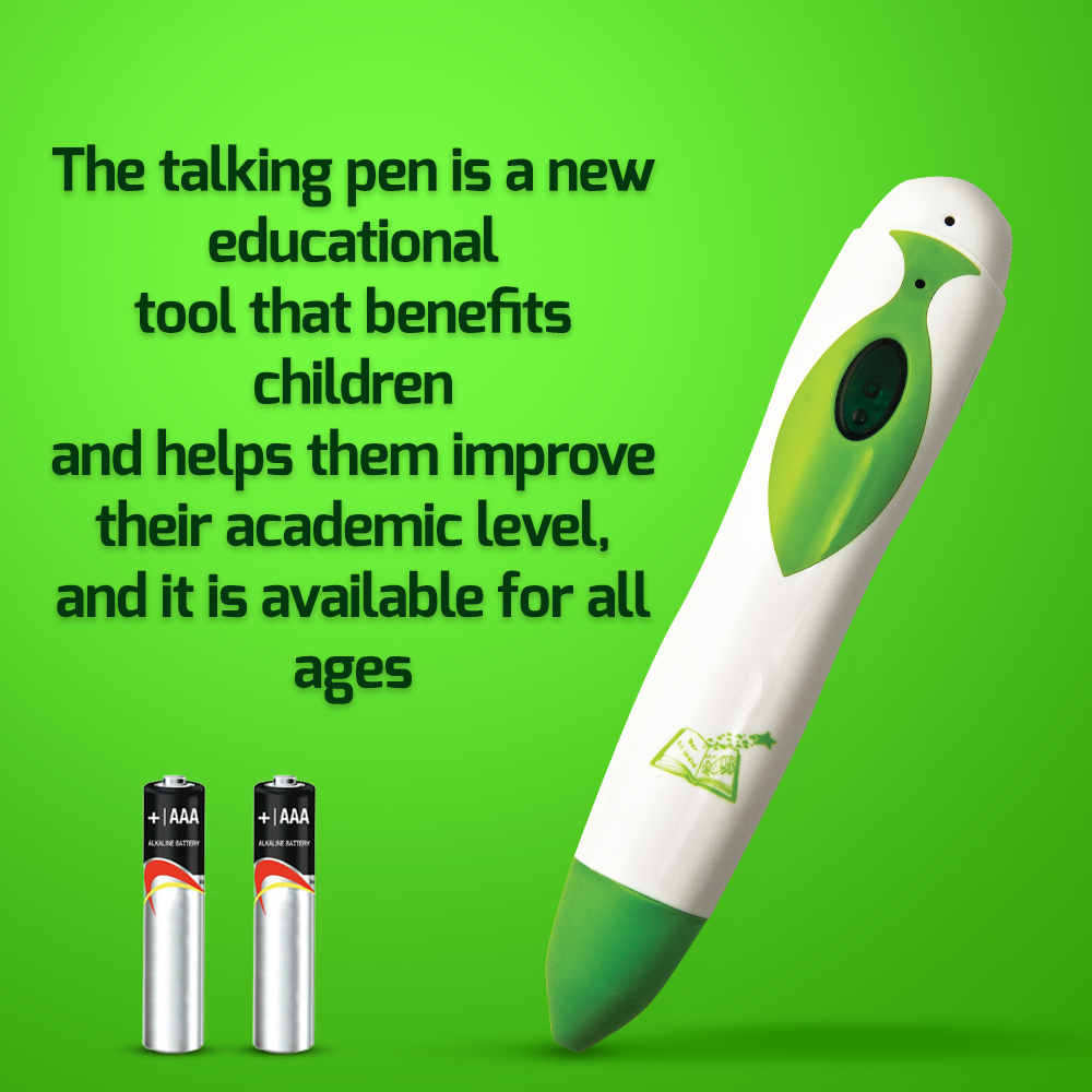 Touch and Learn - EINSTYLO - Speaking Pen MEMORY (8 GB) With Charger - MEMORY (4 GB) With battery (Hight quality)