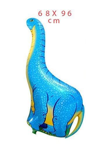 Big Blue Dinosaur Birthday Party Balloon - 1PaysLess.com