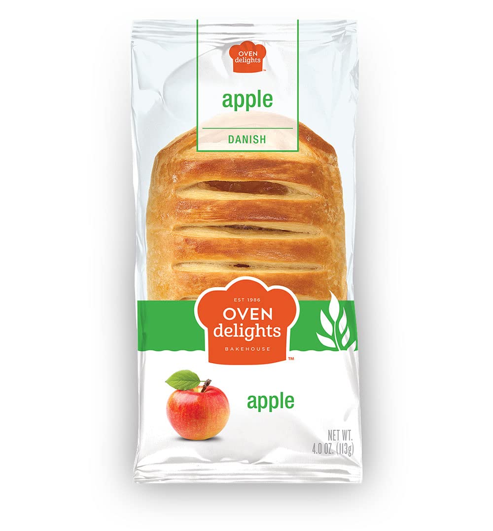 Oven Delights Apple Danish Fresh Buttery Danish 4oz